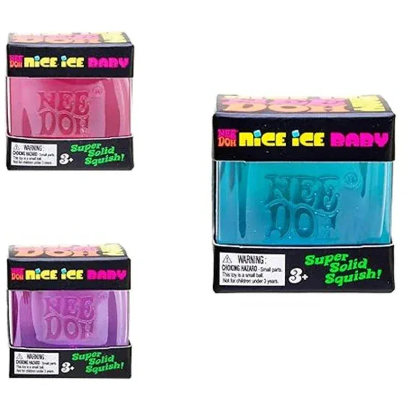 Schylling Needoh Nice Cube Sensory Toys Stress Relieving Blocks Pinching Relieving Puzzle Solving Venting Children Souvenir